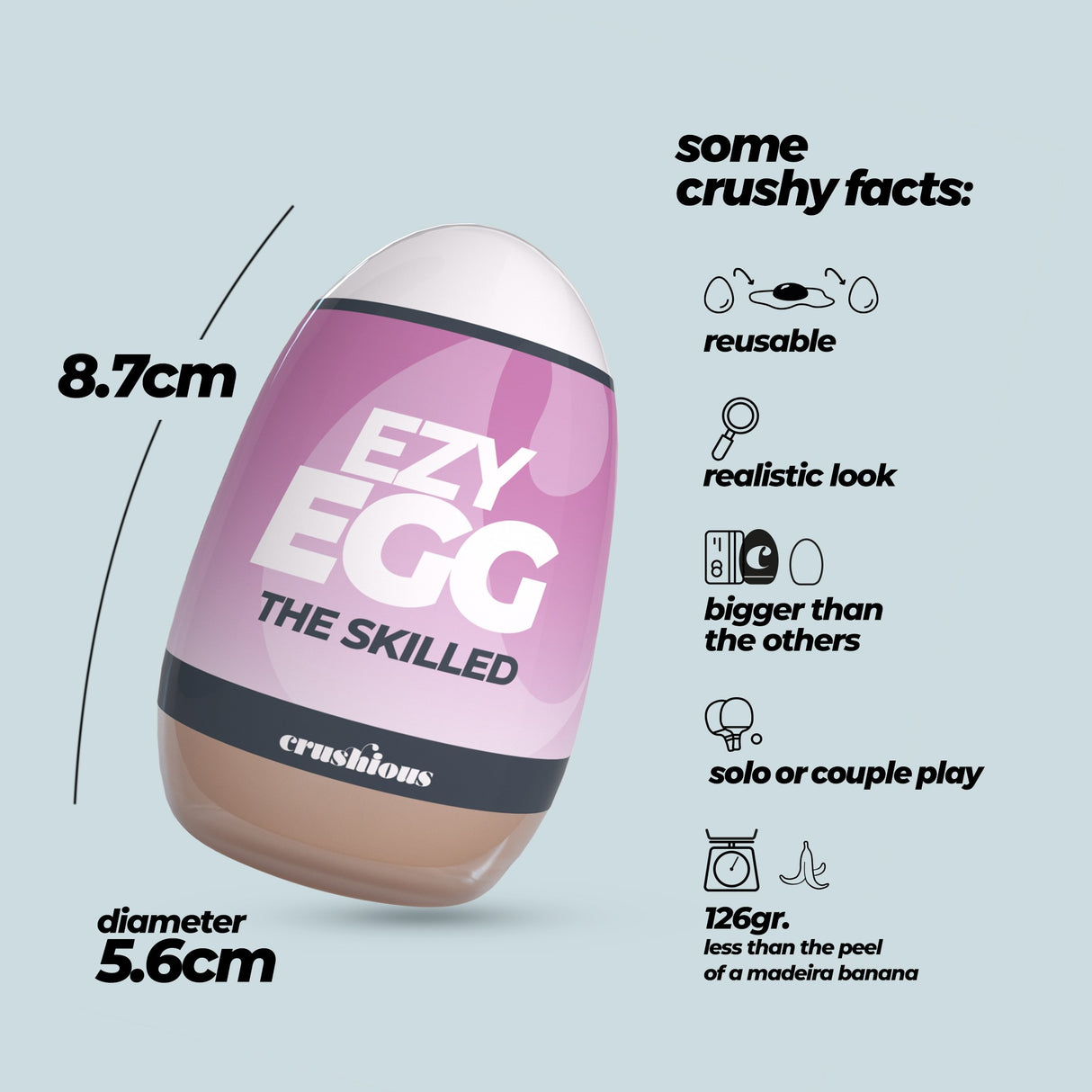 Masturbator-Ei Ezy Egg The Skilled