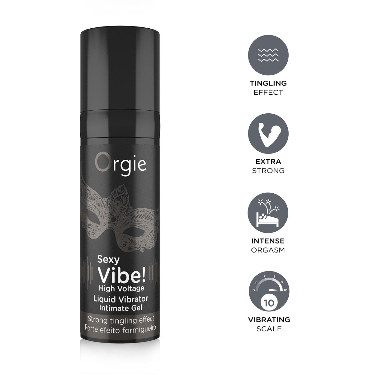 Liquid Vibrator Sexy Vibe High Voltage 15 ml