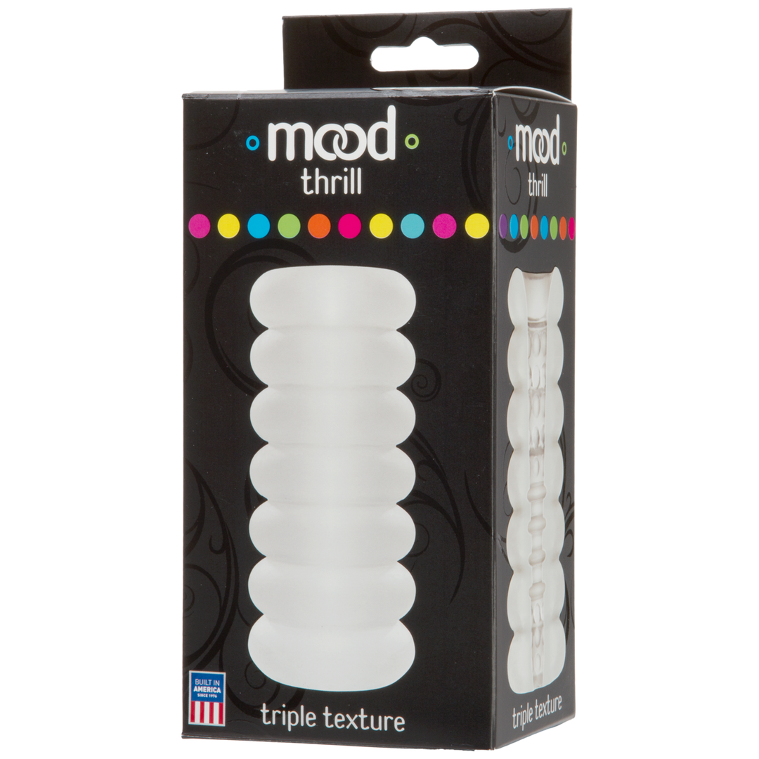 Masturbator Thrill Weiß 11,4 x Ø 4,6 cm