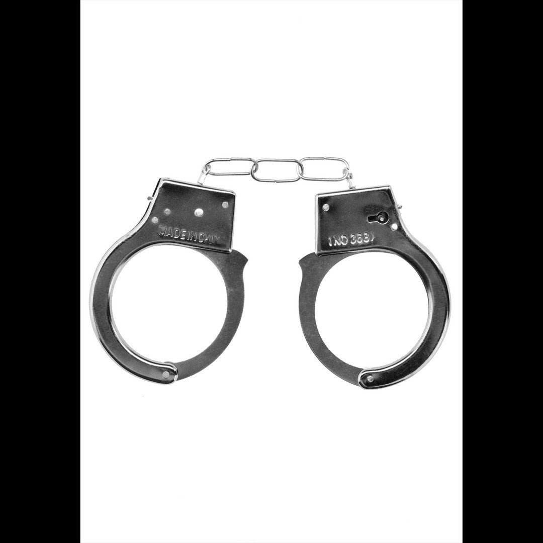 Metall-Handschellen Silber