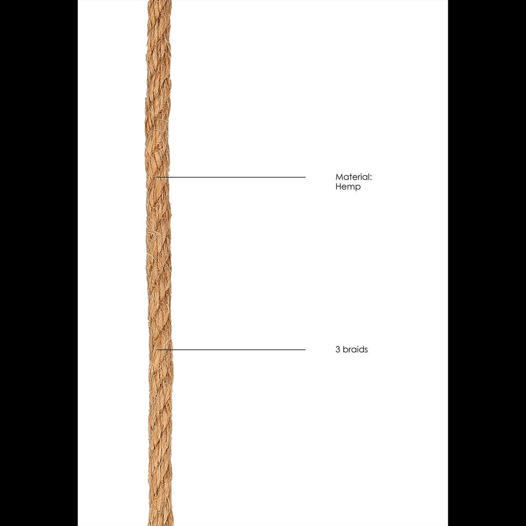 Bondage-Seil Shibari Braun 10 m