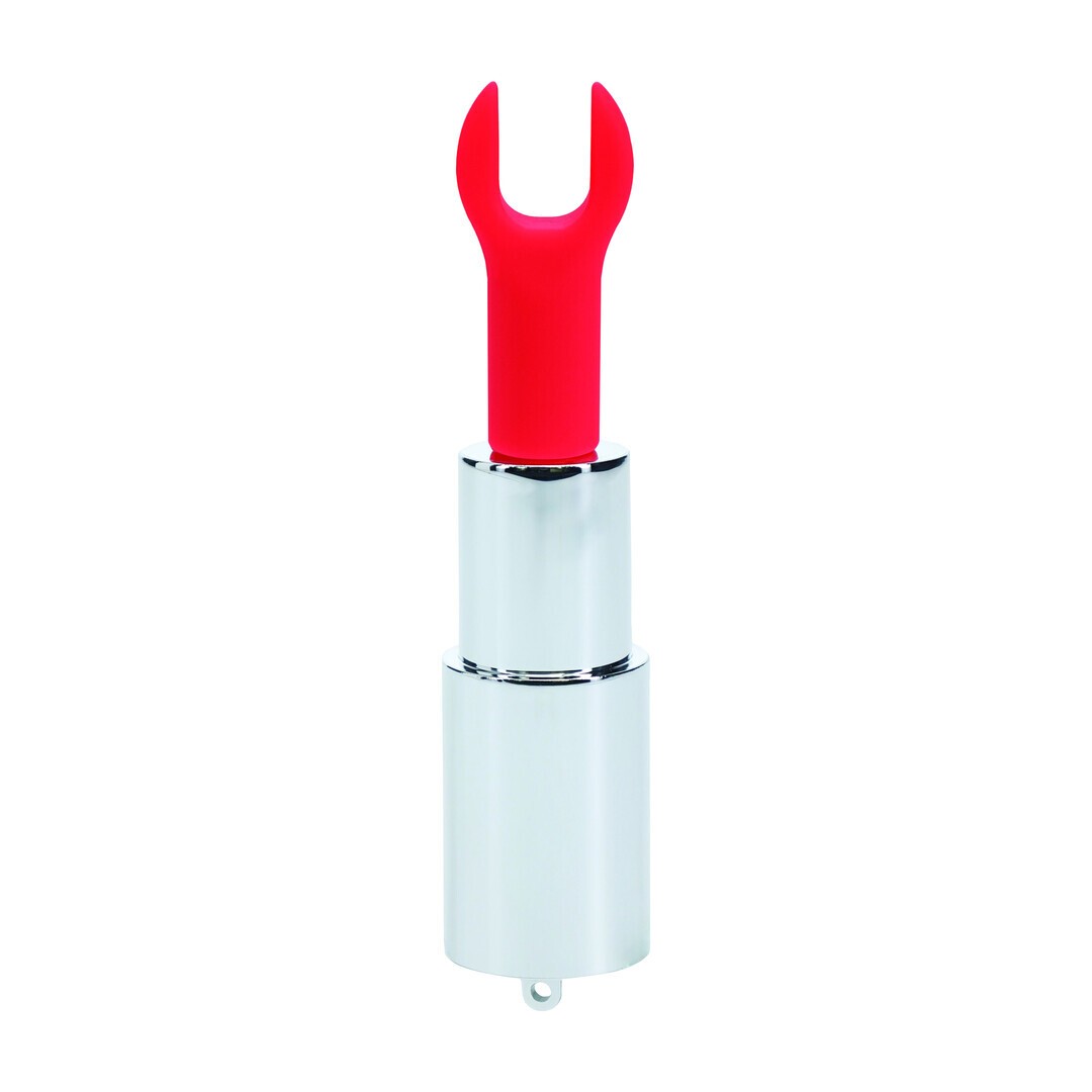 Lippenstift-Vibrator Candy mit 4 Aufsätzen Grün