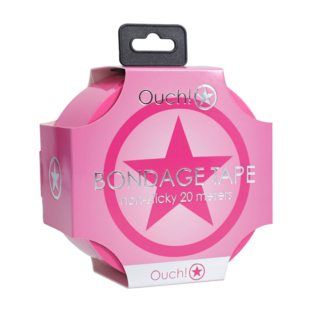 Bondage-Tape aus PVC Rosa 20 m