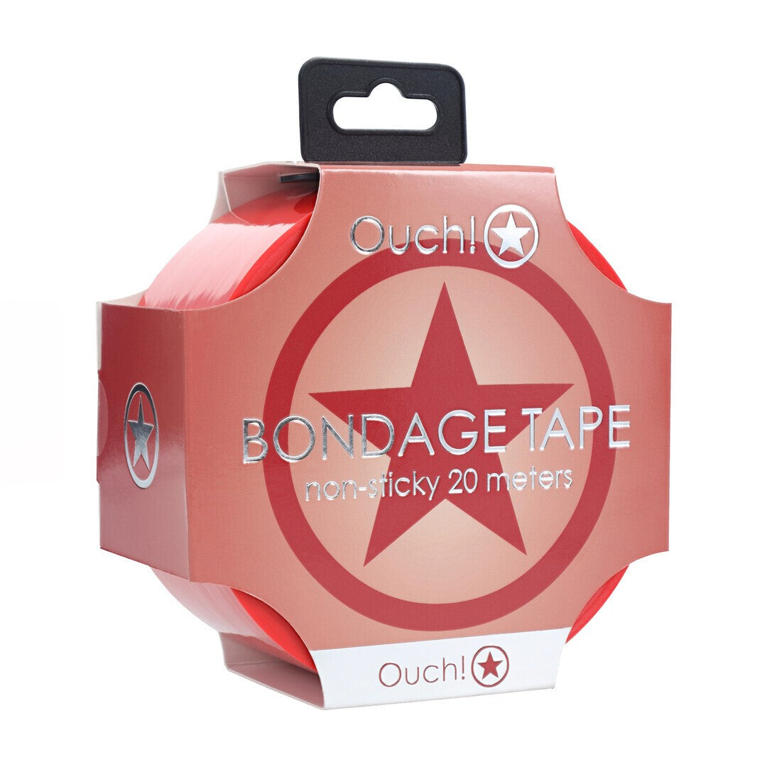 Bondage-Tape aus PVC Rot 20 m