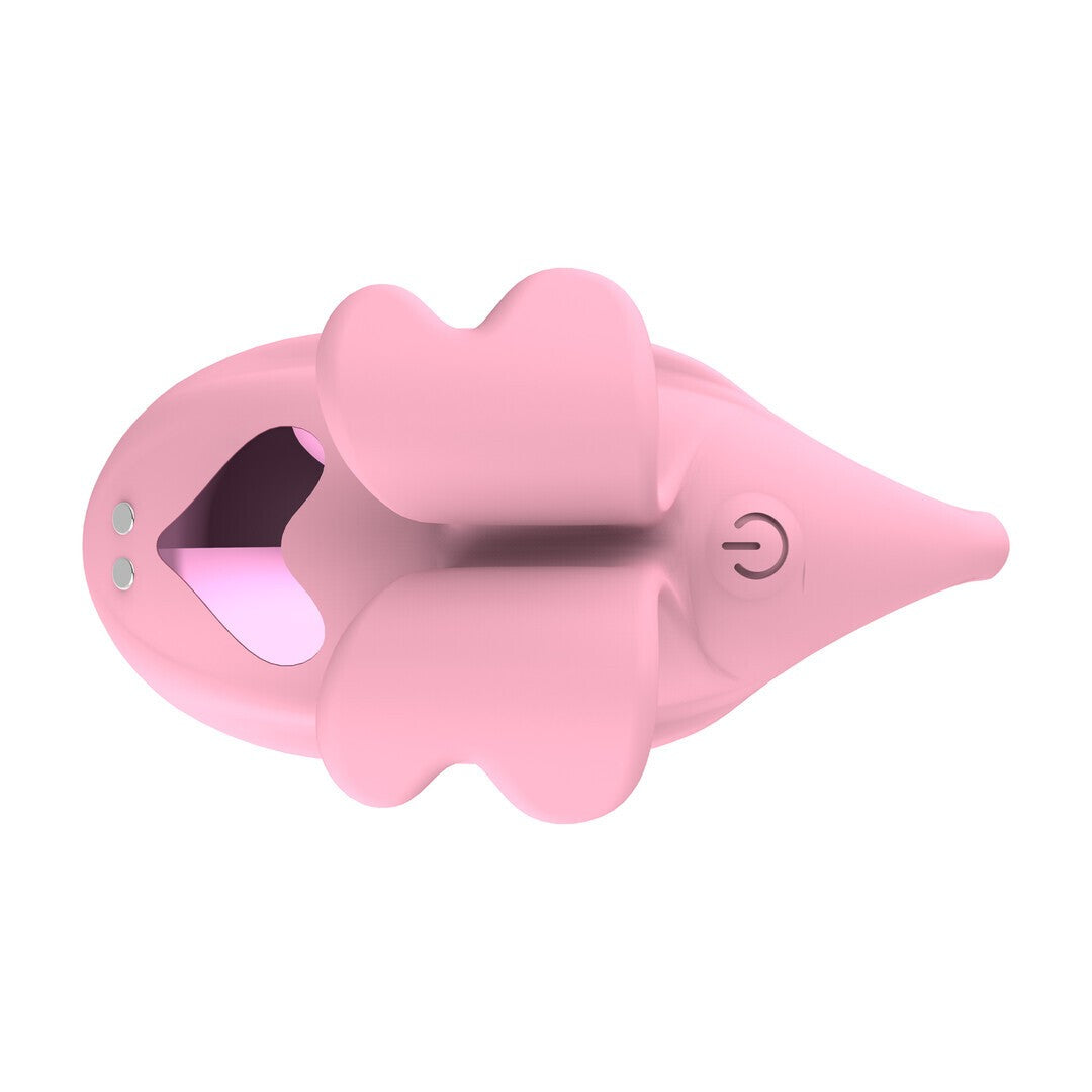 Fingervibrator Dual Rosa