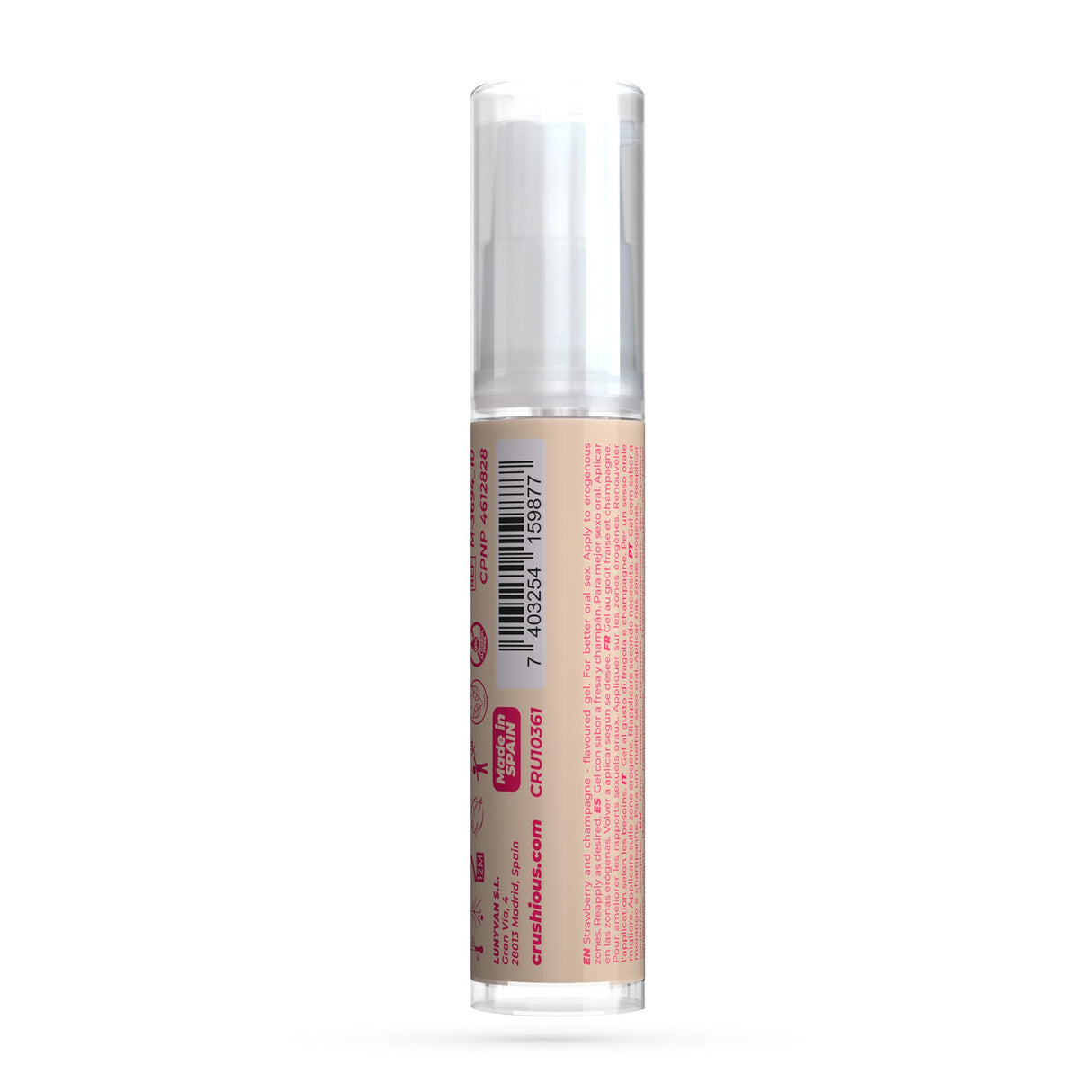 Gleitgel Steal My Kisses Erdbeer-Champagner 10 ml