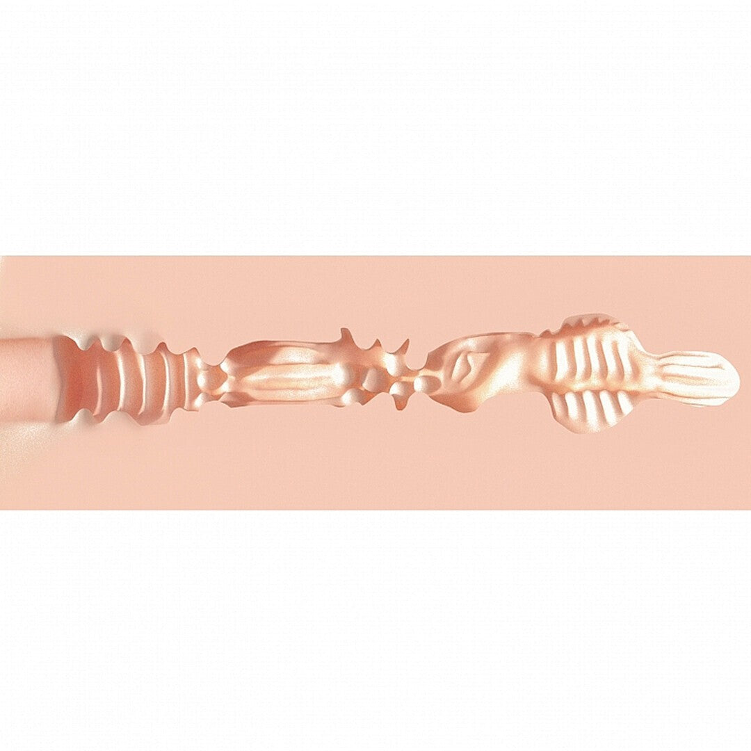 Masturbator Slitline aus TPE groß Hautfarbe