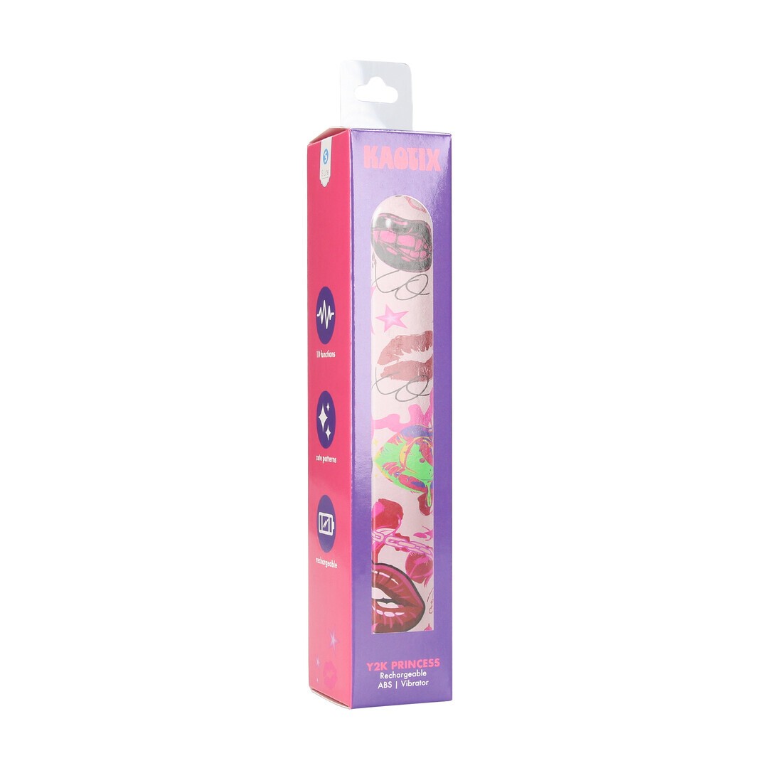 Vibrator Kaotix Y2K Princess mit Akku Rosa