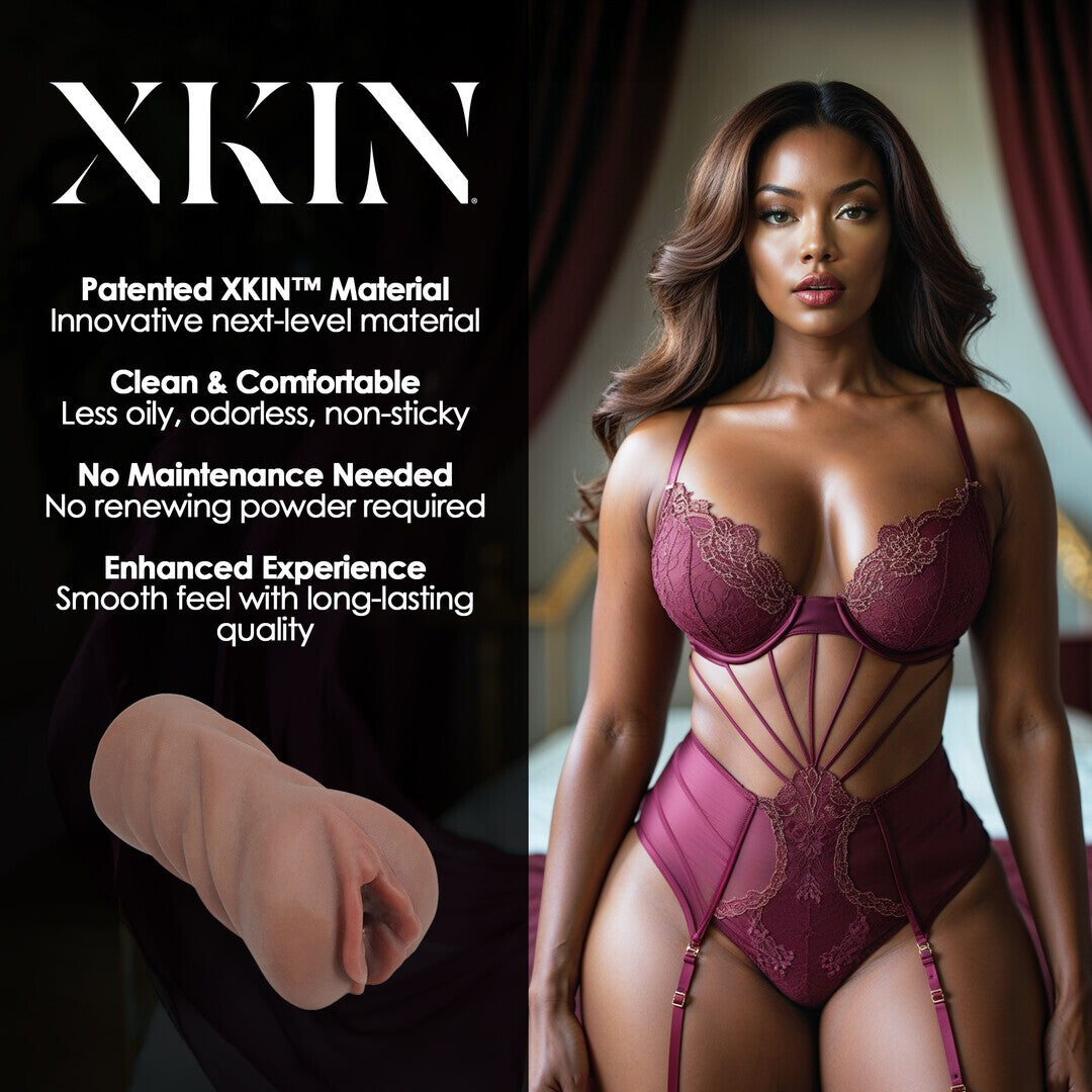 Masturbator Imani mittel Braun