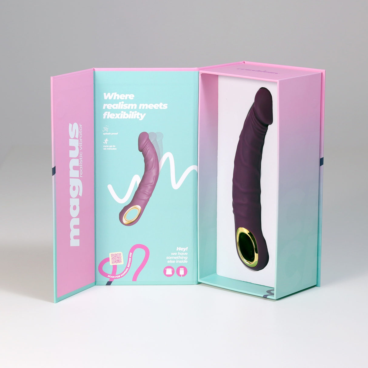 Vibrator Magnus Bend flexibel Gold Modell 2