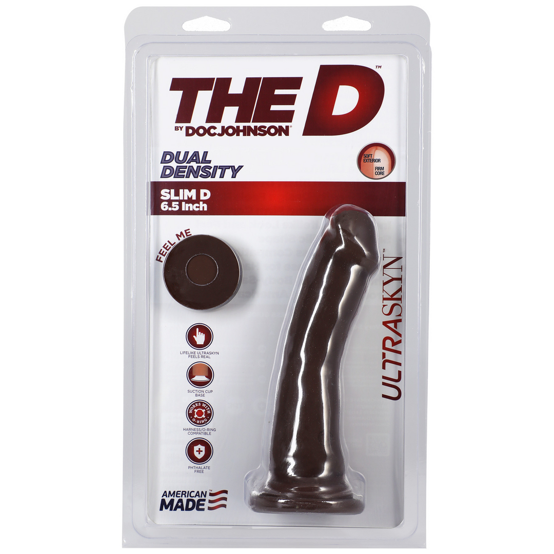 Dildo Slim D realistisch Braun 16,3 x Ø 3,8 cm