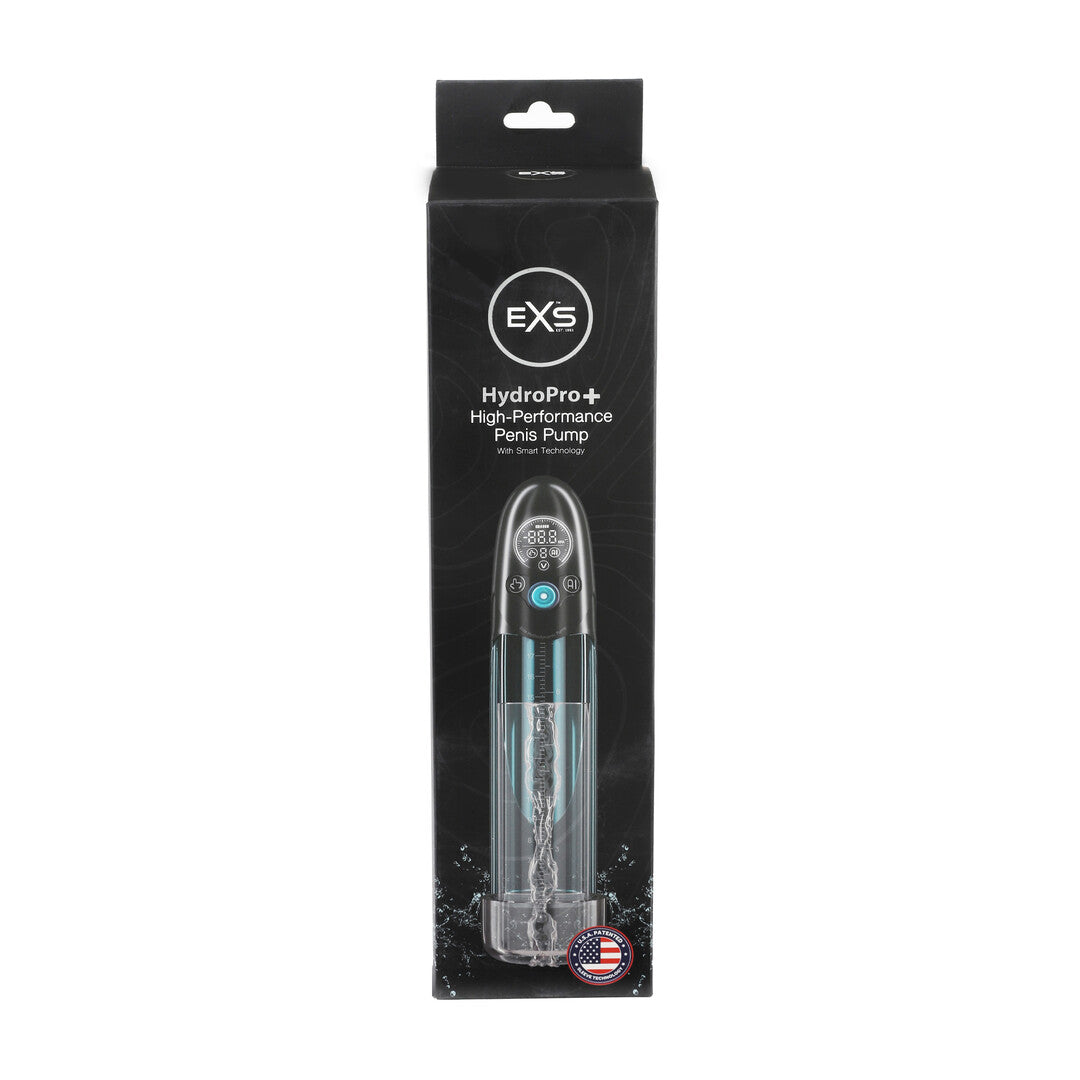 Penispumpe EXS Hydro Pro+ wasserdicht mit Druckspeicher 34 cm – Ansicht 2