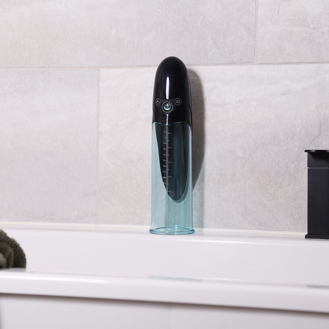 Penispumpe EXS Hydro Pro+ wasserdicht mit Druckspeicher 34 cm – Ansicht 5