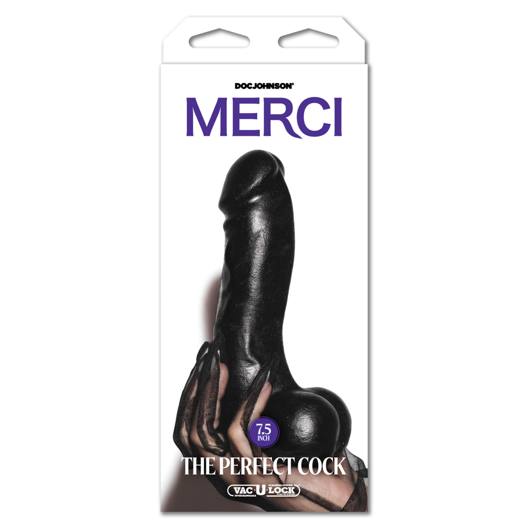 Realistischer Dildo Perfect Schwarz 15 x Ø 4,3 cm