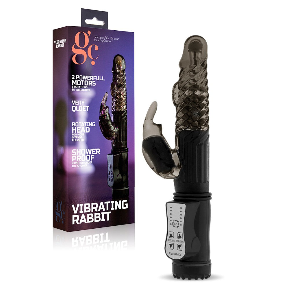 Rabbit-Vibrator Schwarz