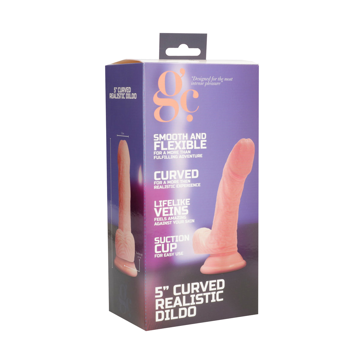 Realistischer Dildo Weiß 12,7 cm