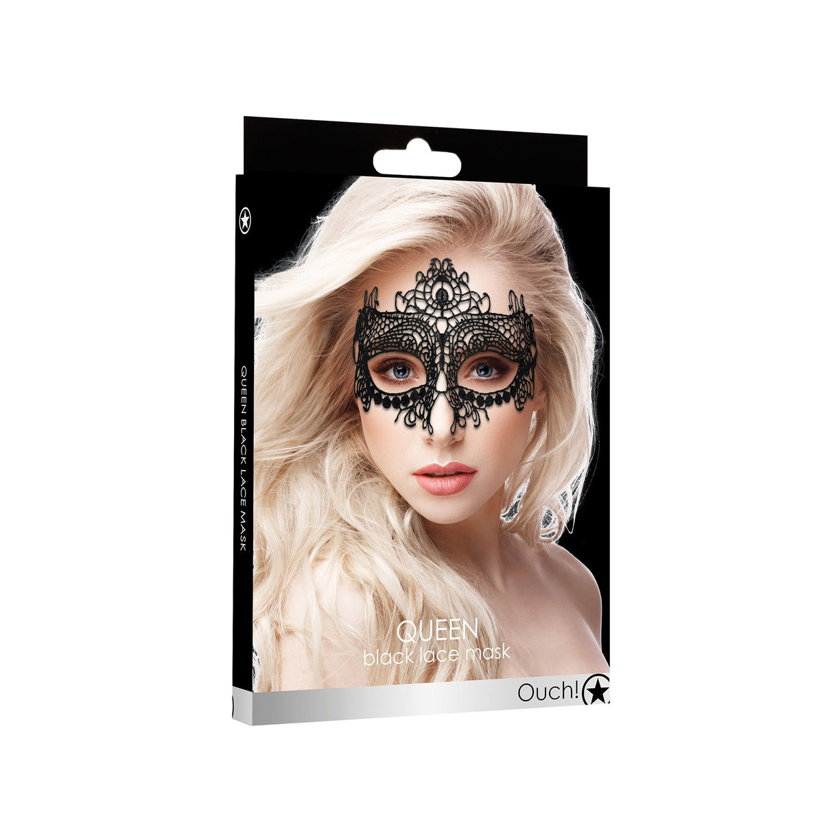 Maske Queen Schwarz