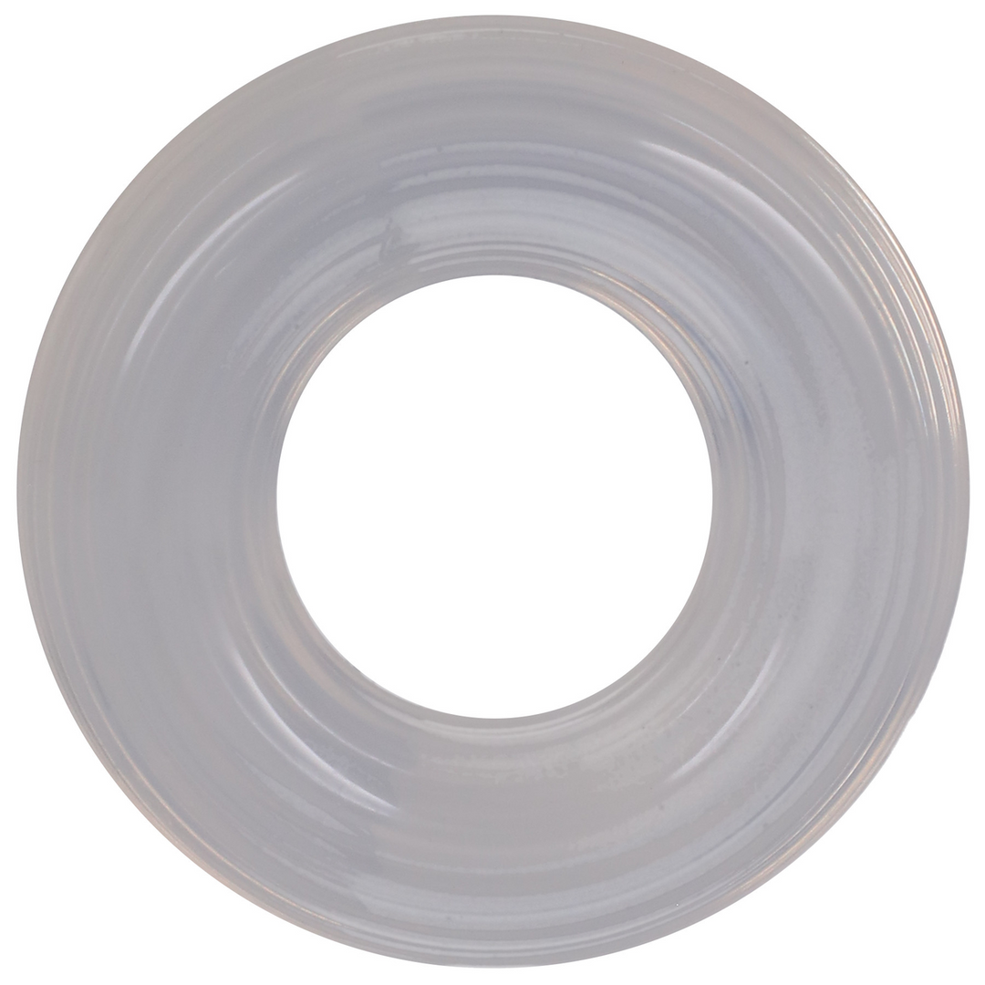 Penisring Donut gerippt Durchsichtig 5,8 x Ø 5,8 cm