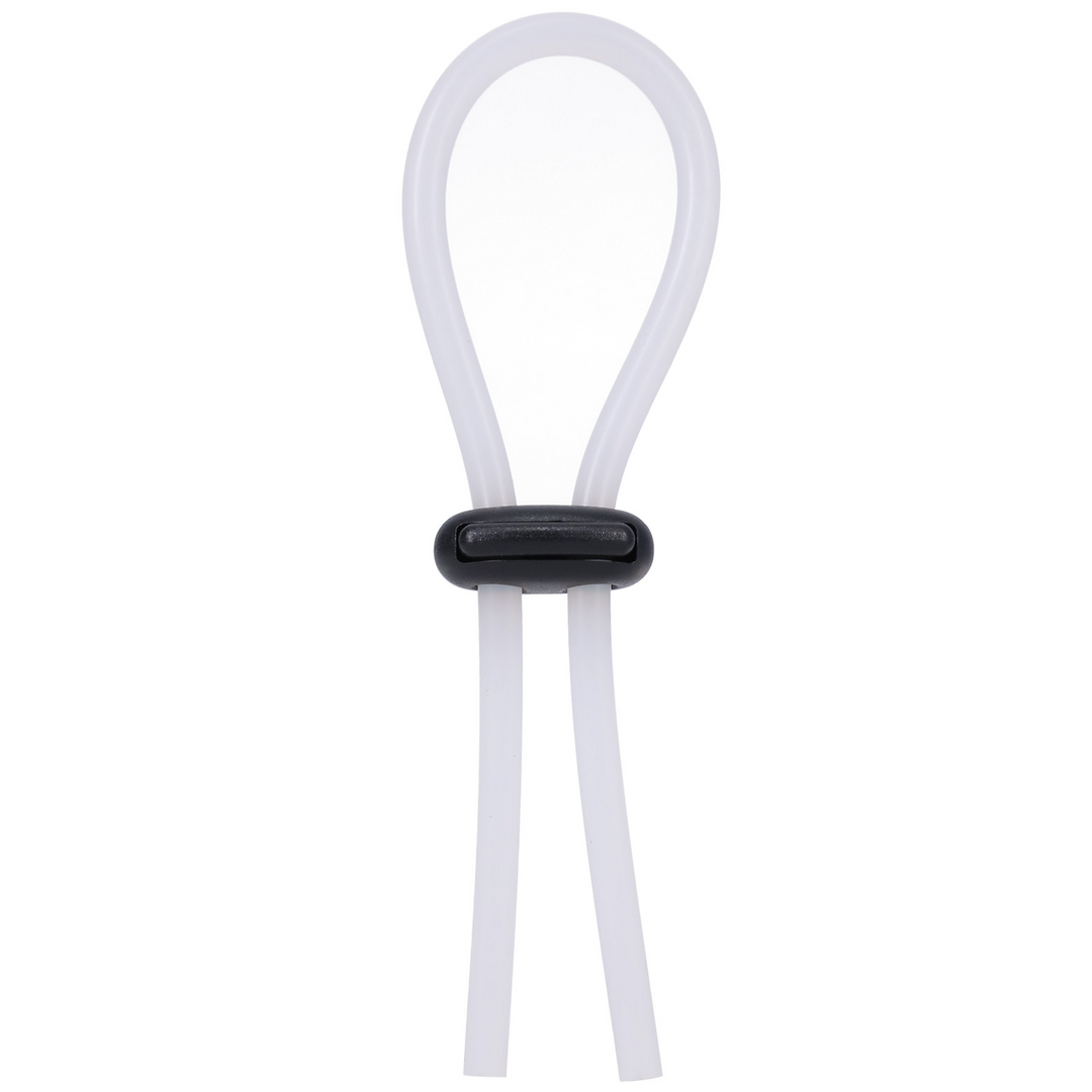 Penisschlaufe Lasso mit Doppelverschluss Durchsichtig 3 cm