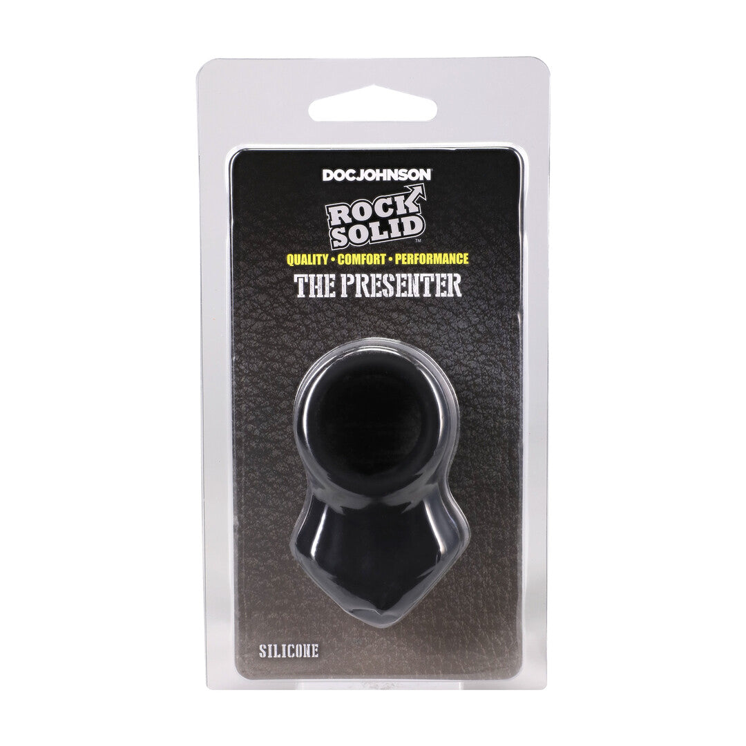 Penisring Presenter Silikon Schwarz Ø 4 cm