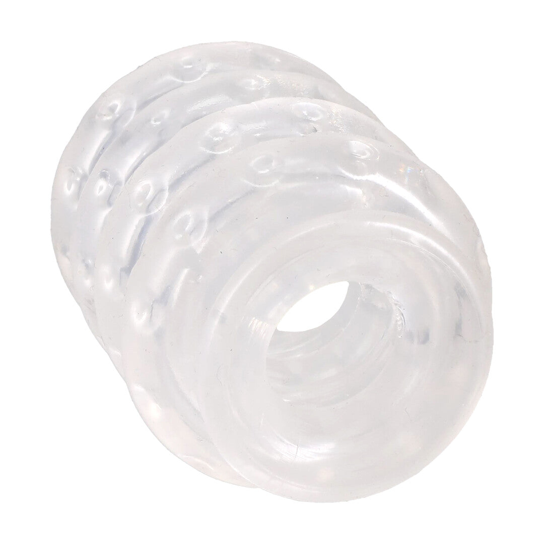 Hodenring Ball Stretcher Multi-Ring Durchsichtig Ø 4,8 cm