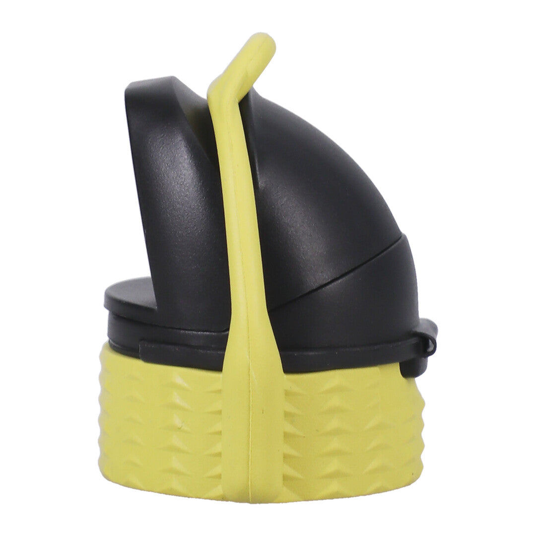Flaschenaufsatz Doc Johnson Rock Solid EZ Top 3er-Set Schwarz/Gelb/Grau – Ansicht 3