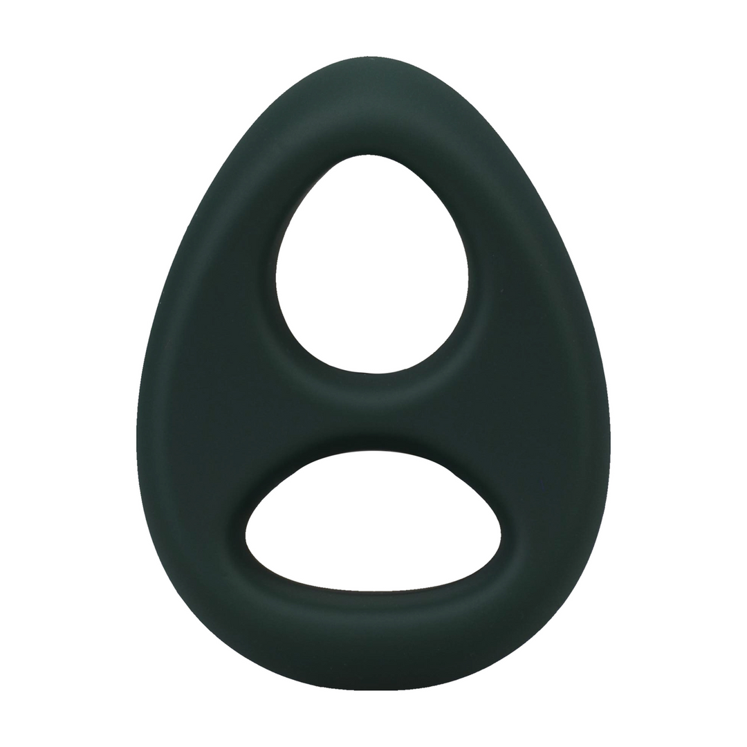 Penisring Code Silikon mit Bandana Grün 6,6 x Ø 4,6 cm