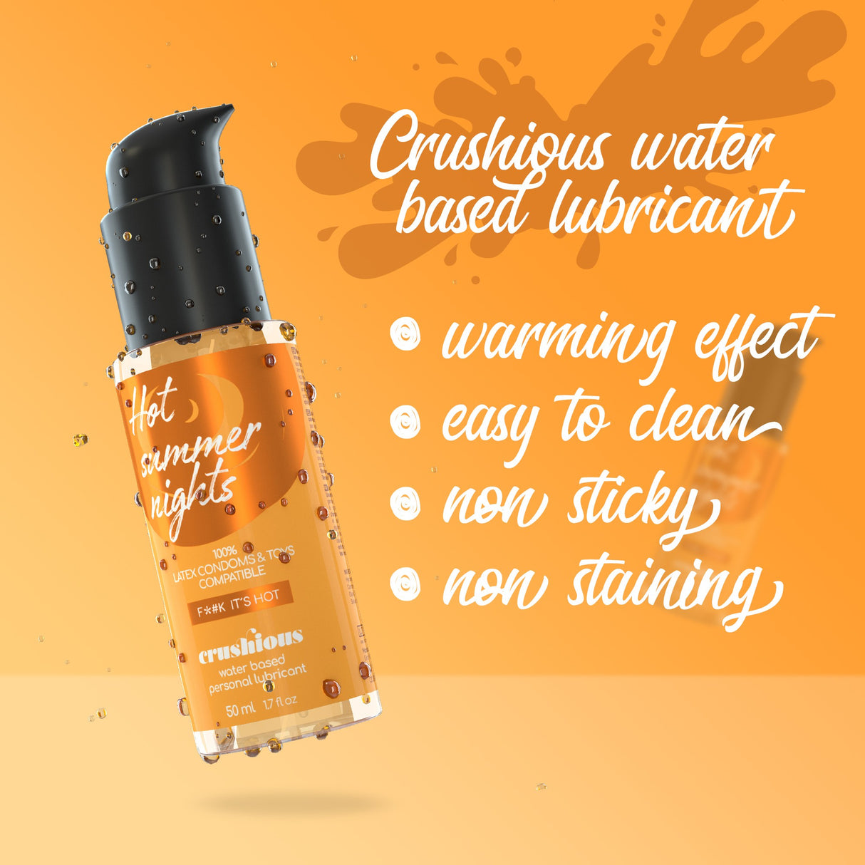 Gleitgel mit Wärmeeffekt 50 ml Modell 2