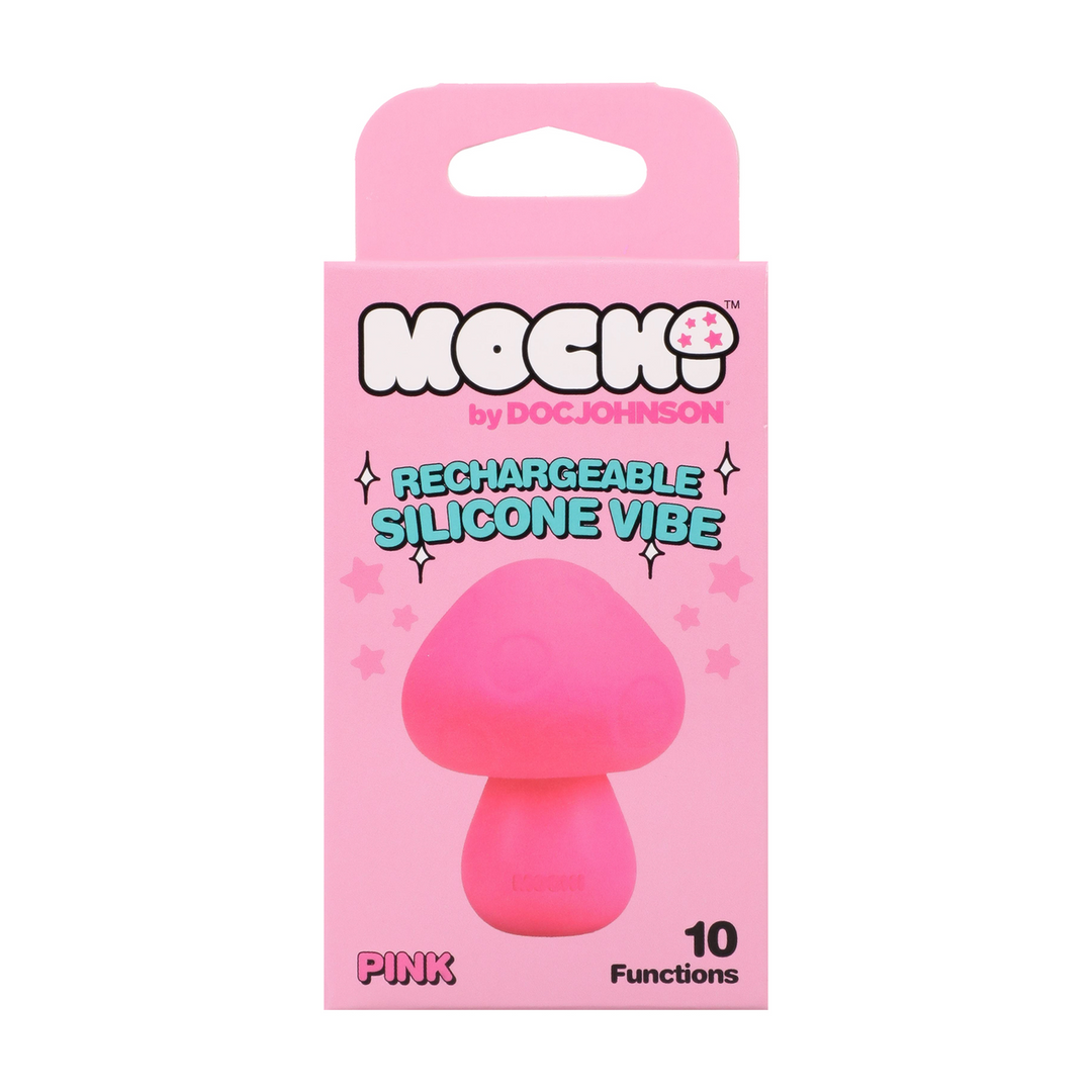 Vibrator Mushroom mit Akku Pink 6,4 x Ø 4,8 cm