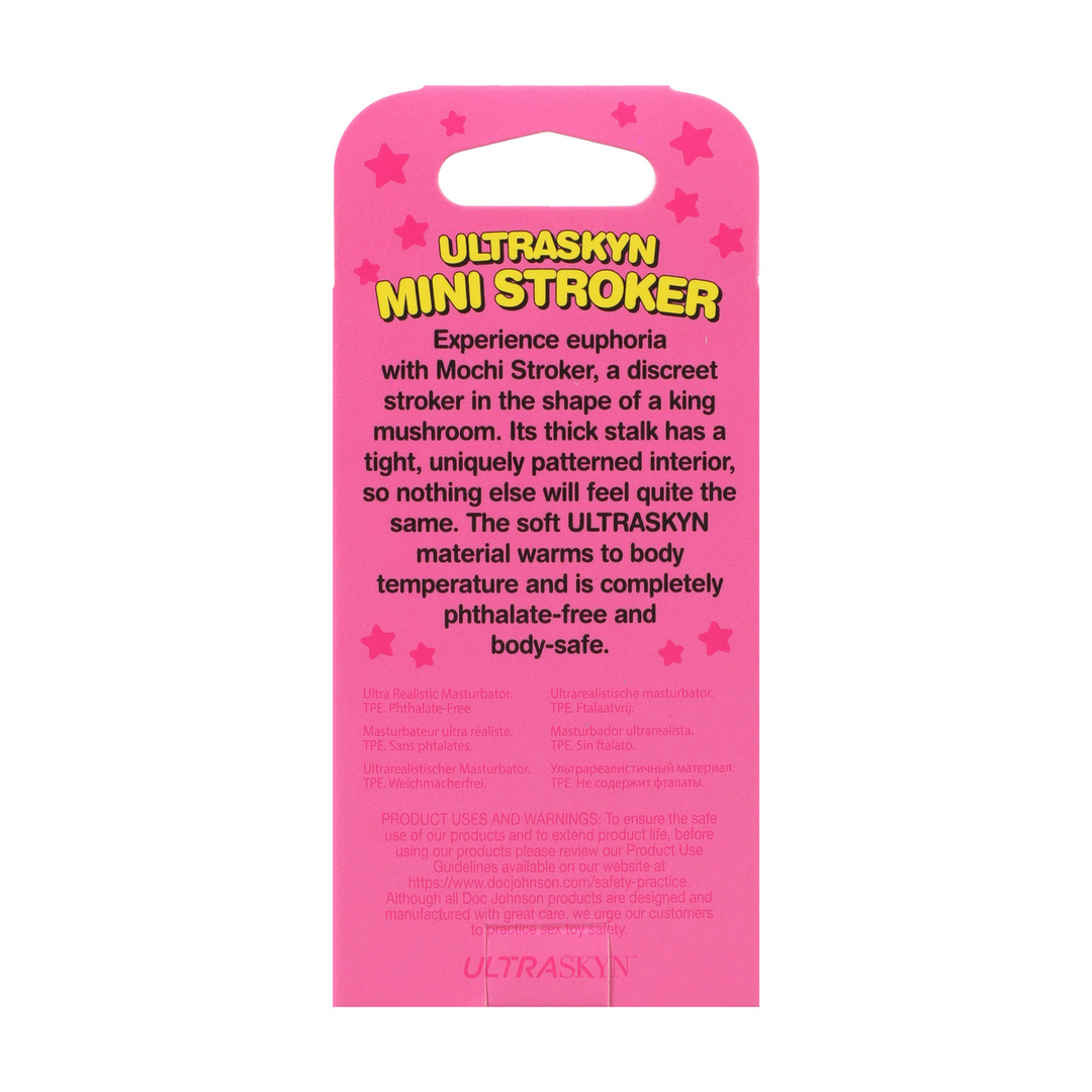 Masturbator Mushroom Mini Blau 7,4 x Ø 4,8 cm