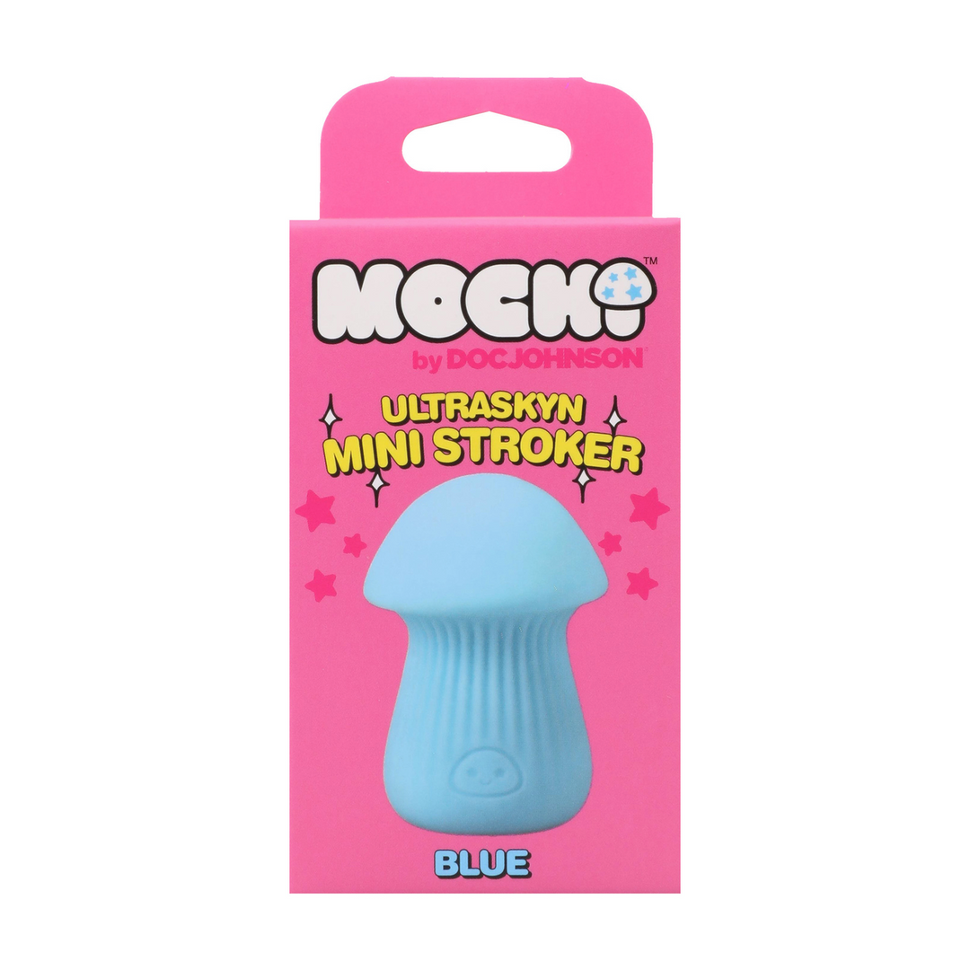 Masturbator Mushroom Mini Blau 7,4 x Ø 4,8 cm