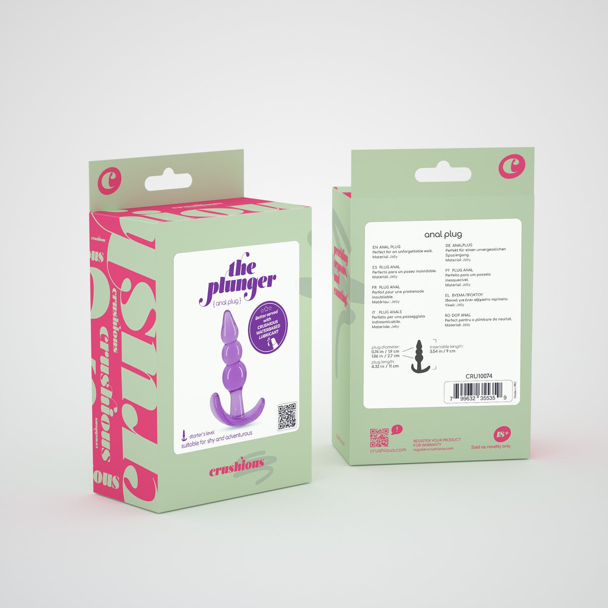 Analplug The Plunger 9 x Ø 2,7 cm