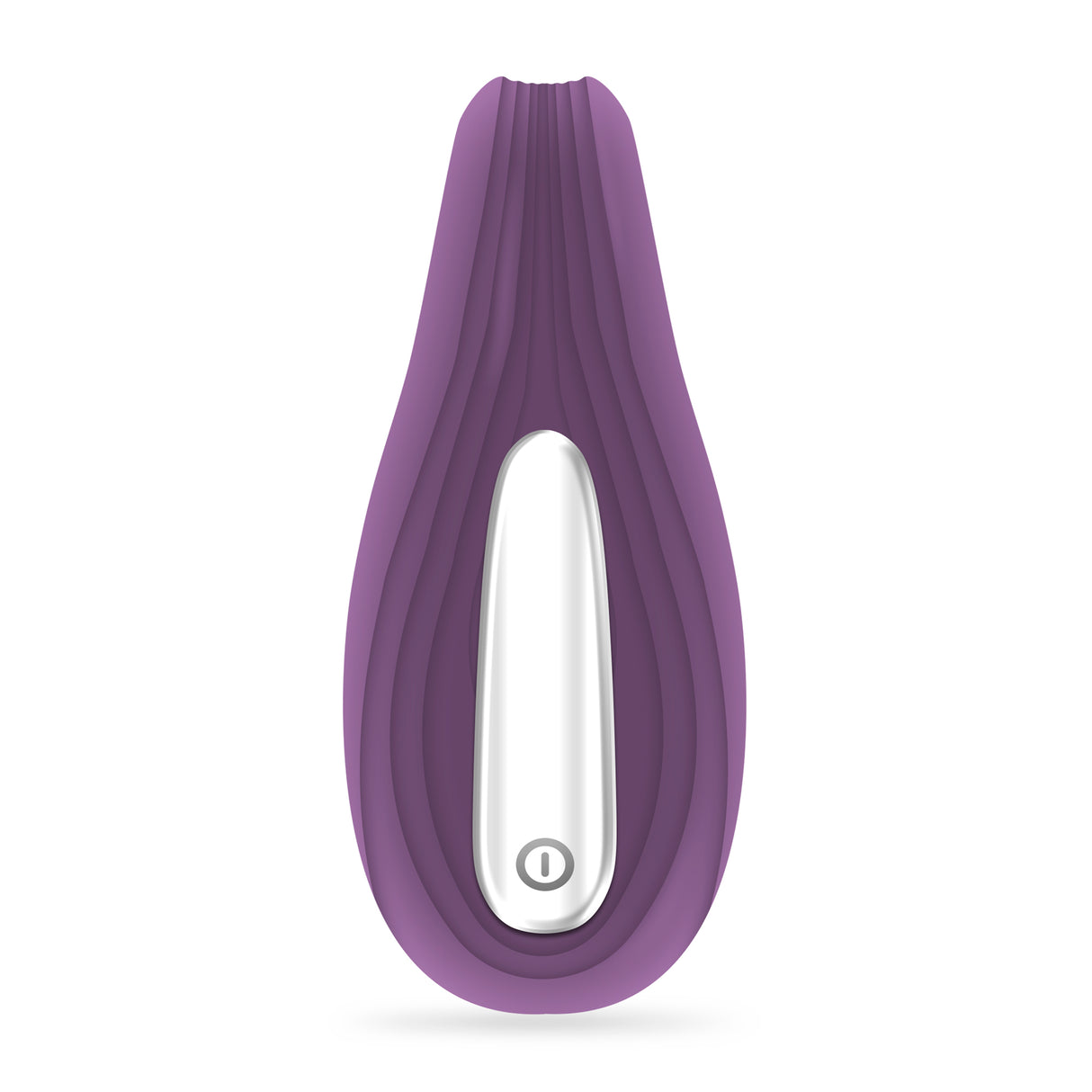 Vibrator Pleasuriser mit Akku, Fernbedienung und Gleitgel 50 ml Lila