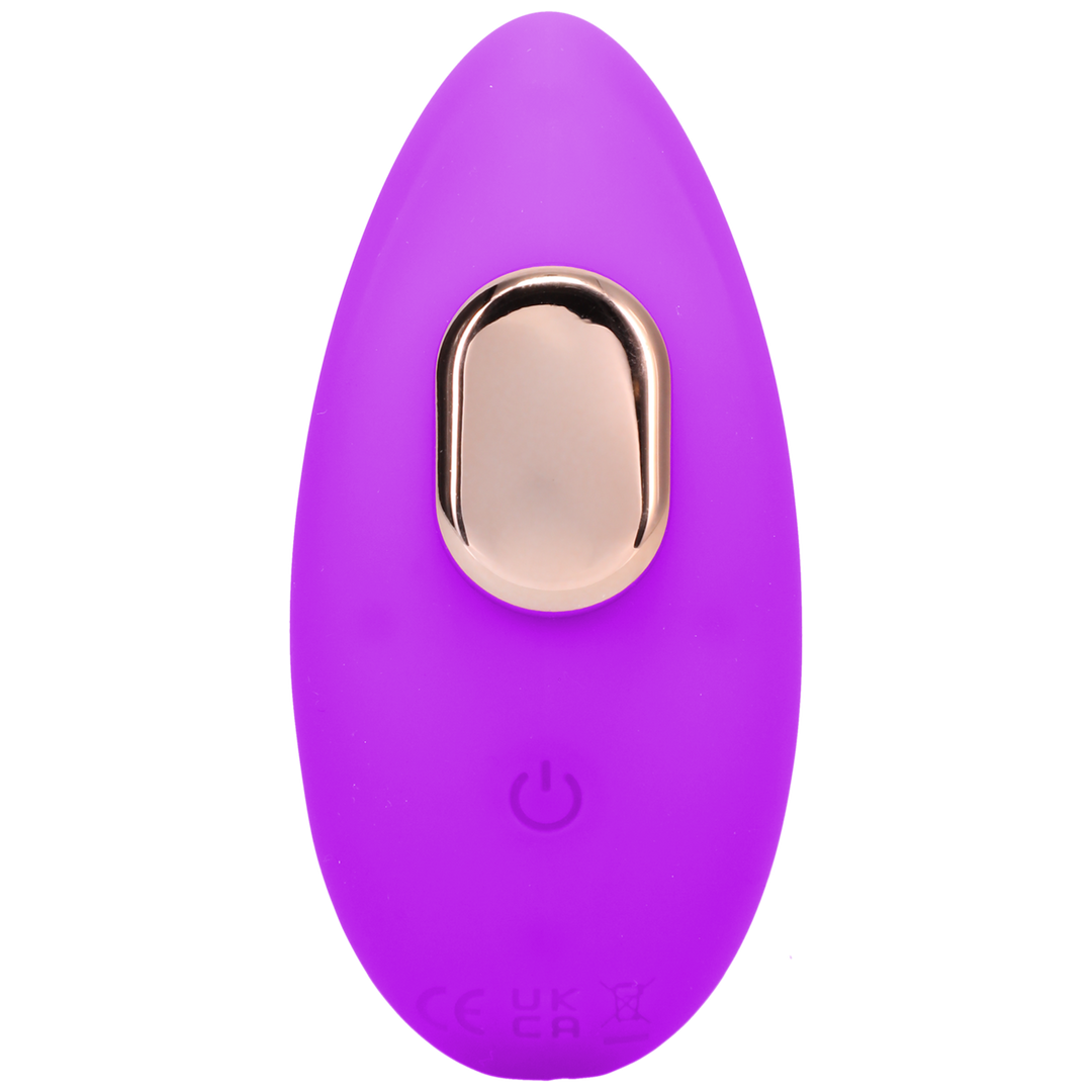 Slip-Vibrator magnetisch mit Fernbedienung Violett Ø 4,4 cm