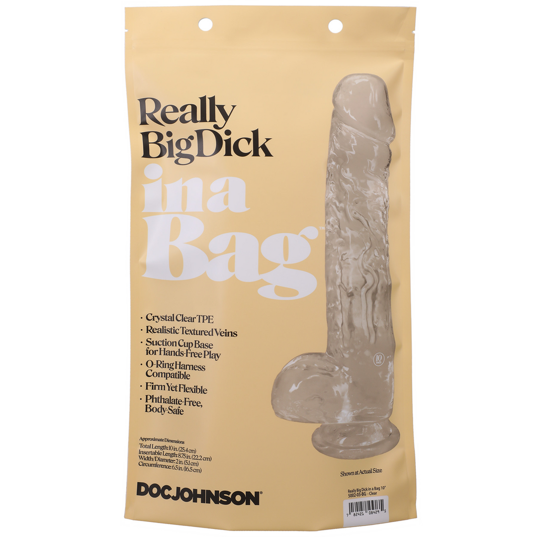 Dildo Durchsichtig 21 cm