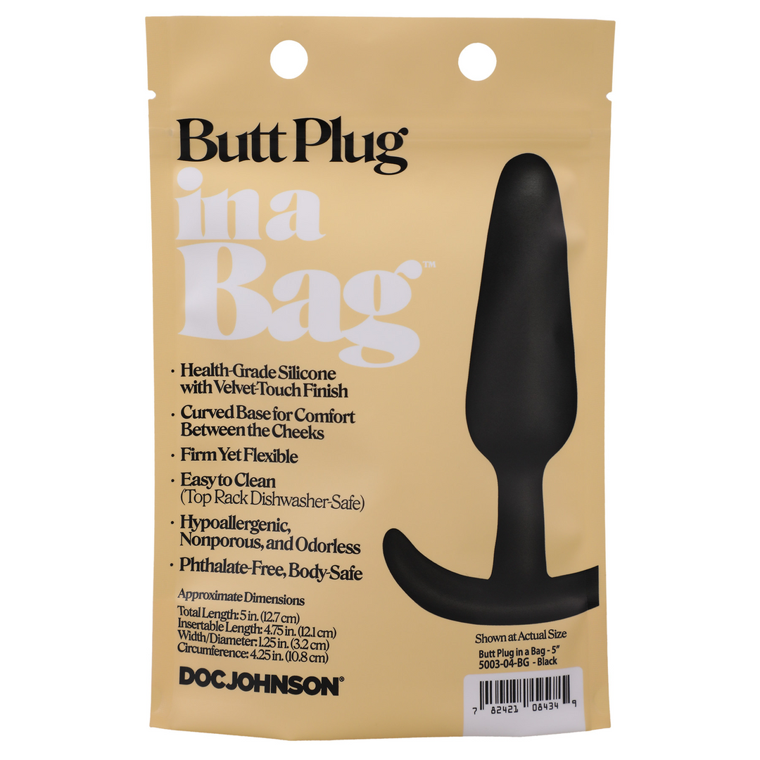 Analplug Schwarz 12,2 cm