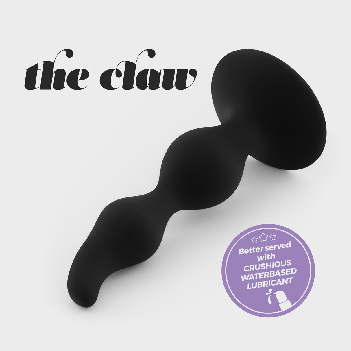 Prostata-Stimulator The Claw Schwarz
