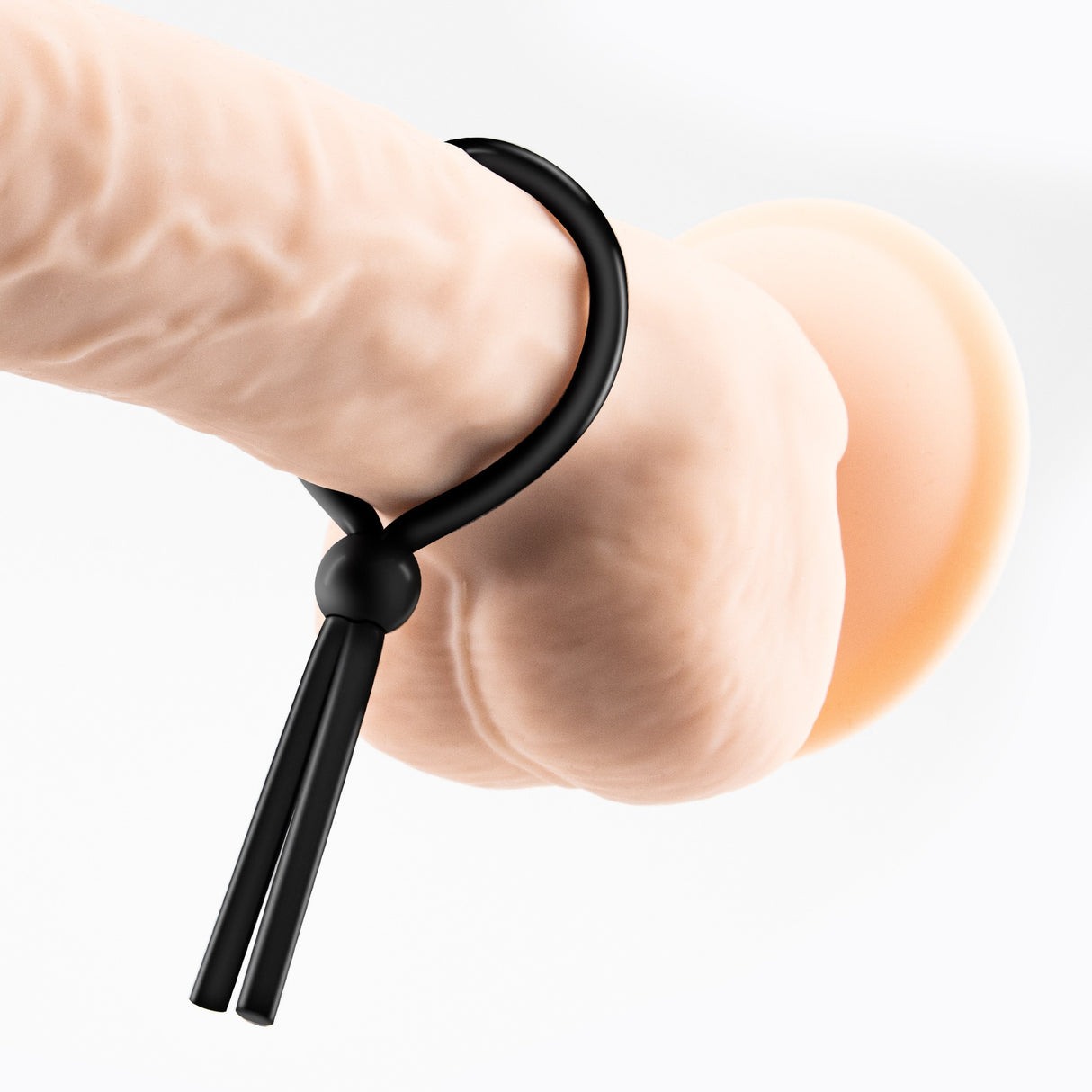 Penisring Billy the Ring aus Silikon verstellbar Schwarz