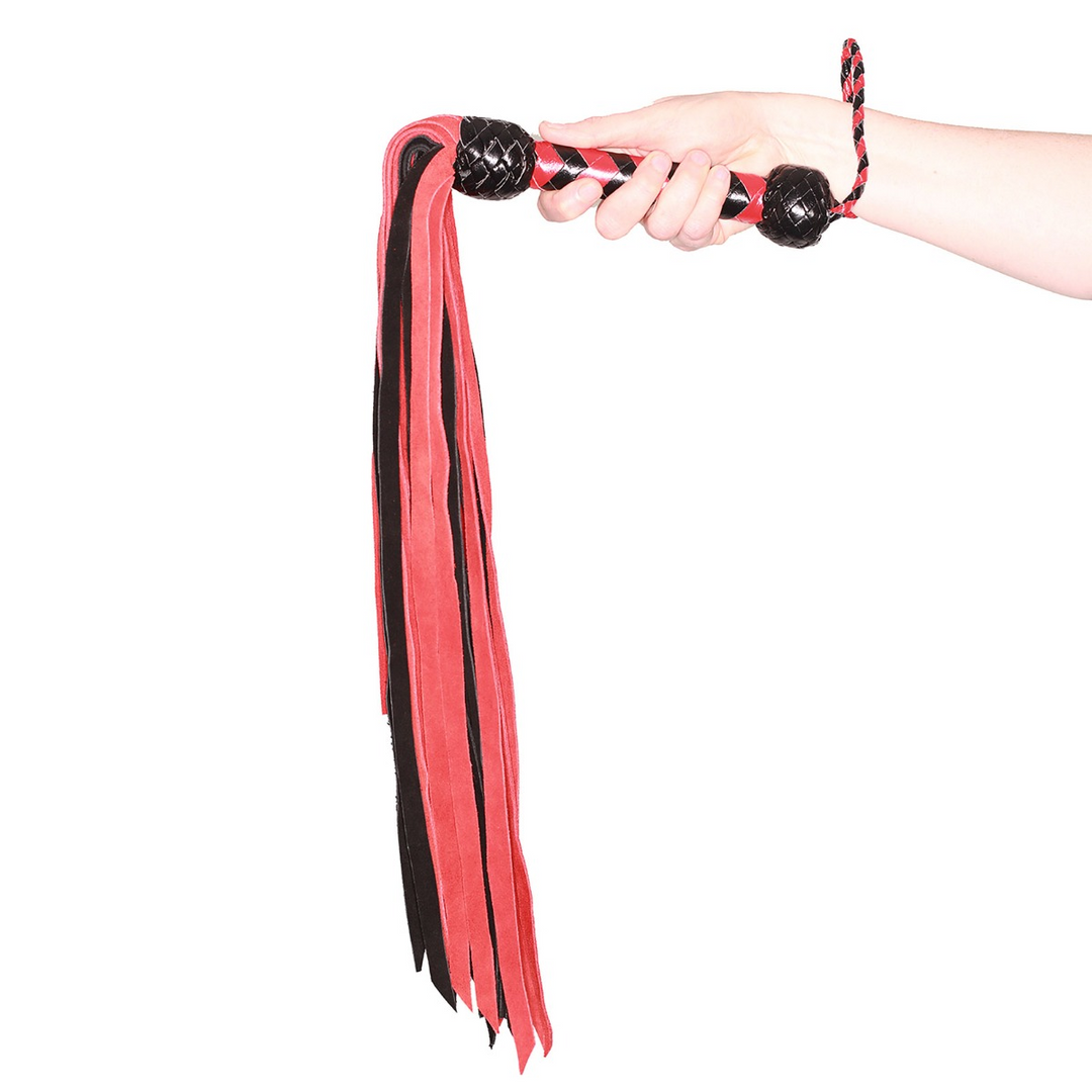 Peitsche Flogger Schwarz 87 x Ø 4 cm