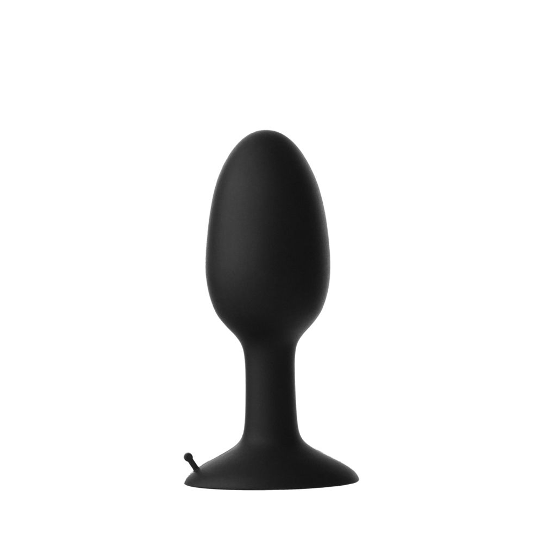 Analplug mit Gewicht Schwarz 11 x Ø 3,5 cm