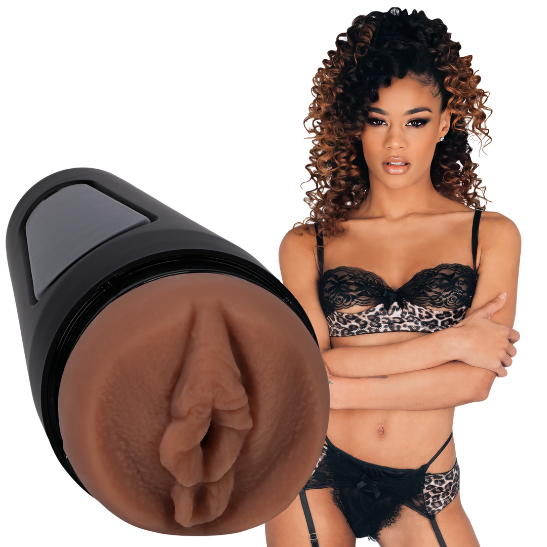 Masturbator Scarlit Scandal Pussy Braun 22,2 x Ø 8,9 cm