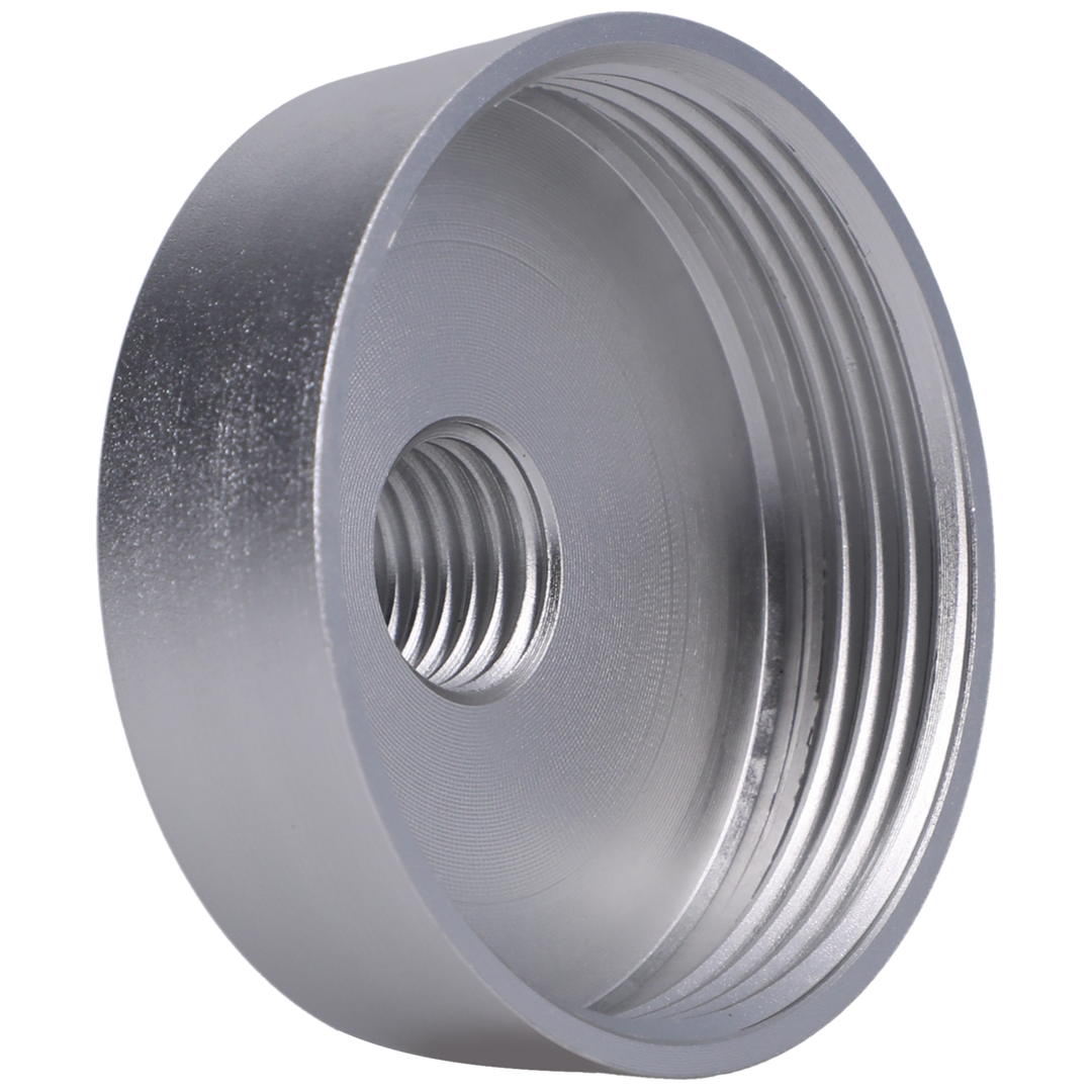Sexmaschinen-Adapter Power Banger Silber Ø 5,1 cm