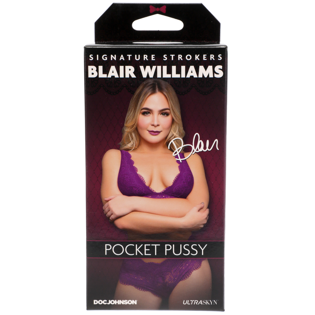 Masturbator Blair Williams Pocket Pussy Hautfarbe 13,3 x Ø 6,6 cm