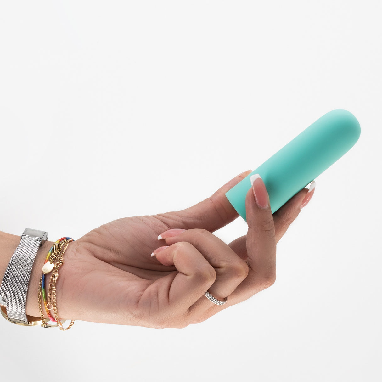 Vibro-Ei Quackers mit USB-Akku Mintgrün
