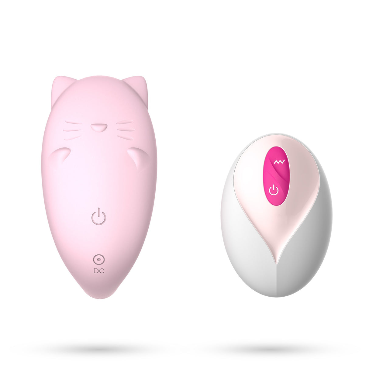 Vibrator Fritz mit Fernbedienung Pastellrosa