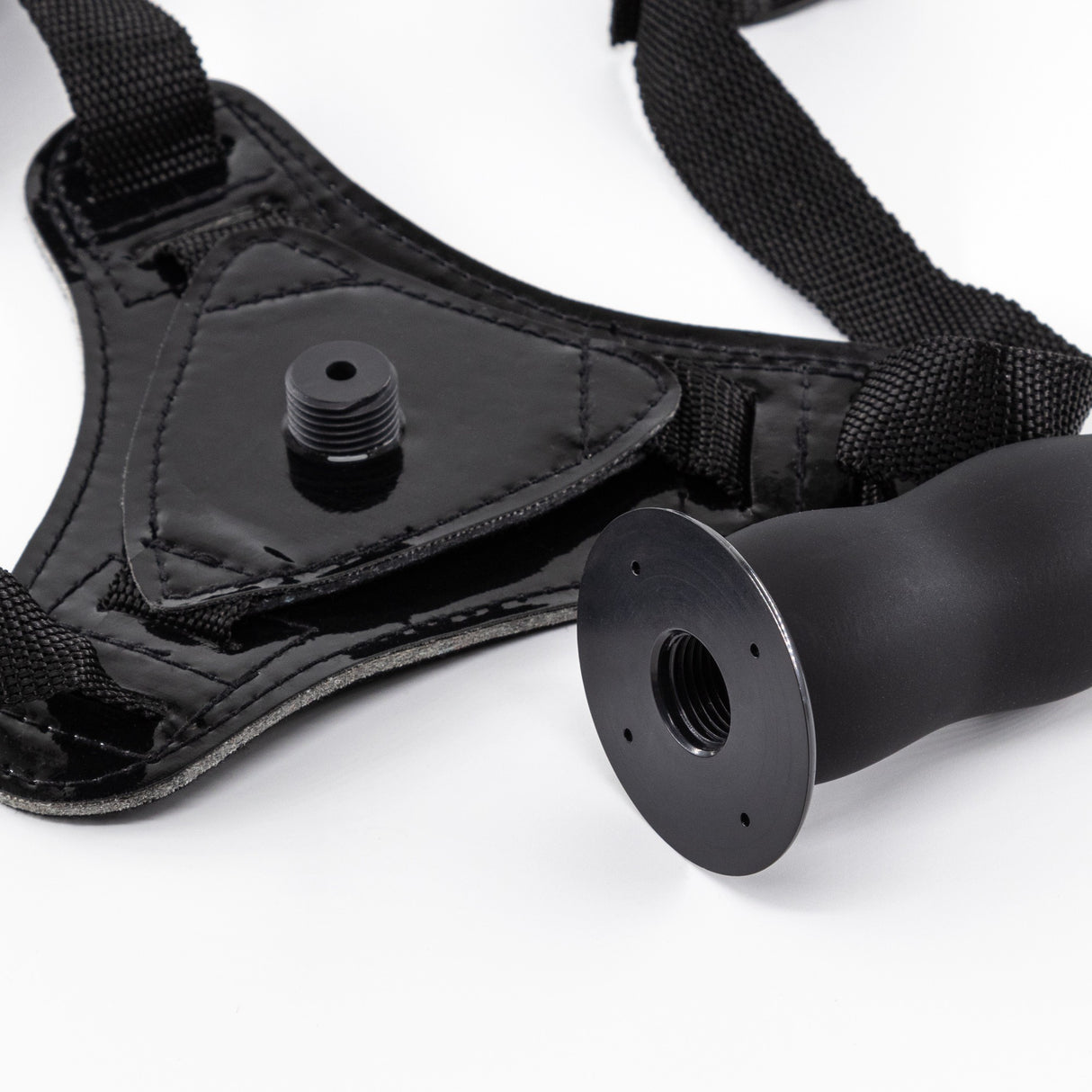Strap-on Snapper Schwarz