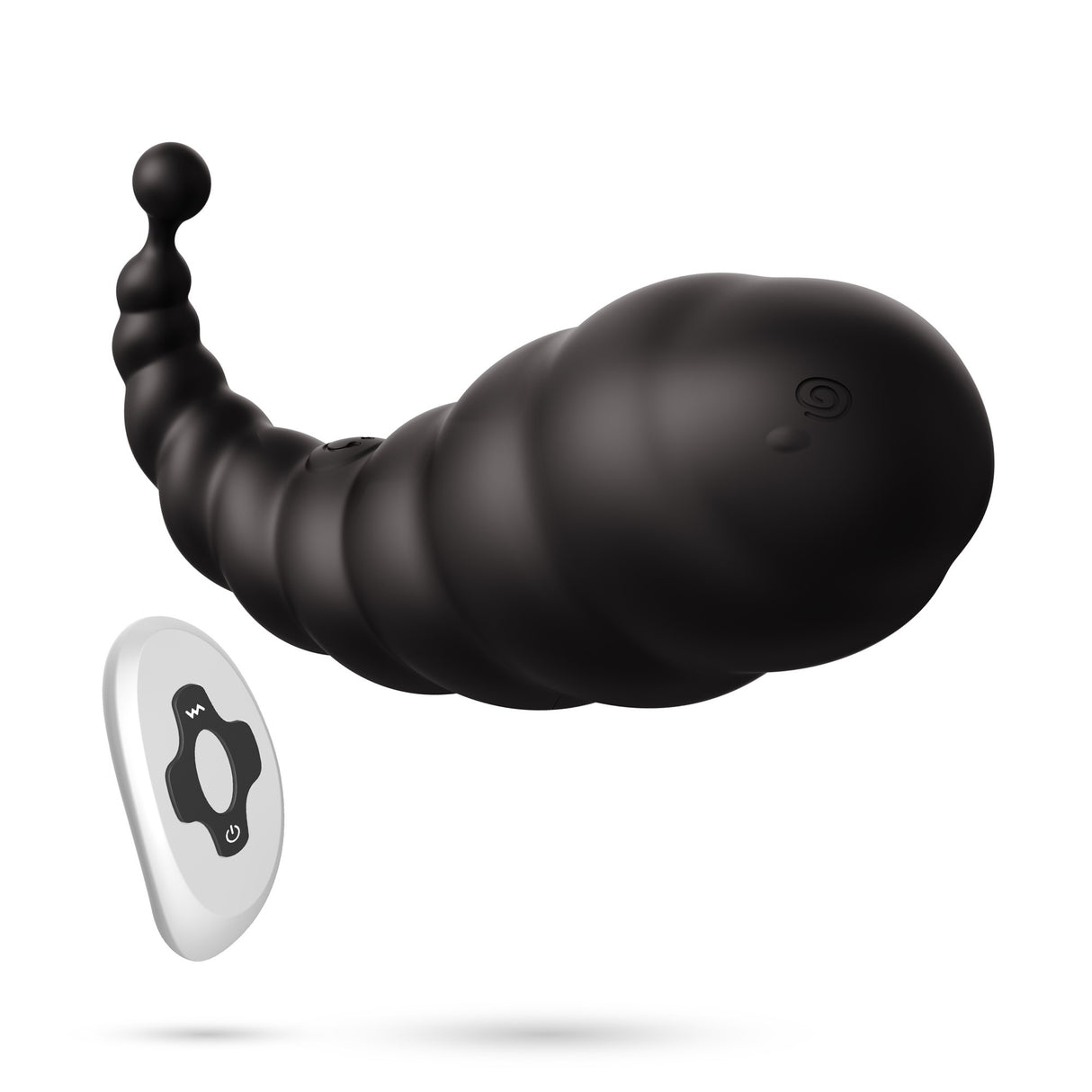 Vibro-Ei Cocoon mit Akku und Fernbedienung Schwarz