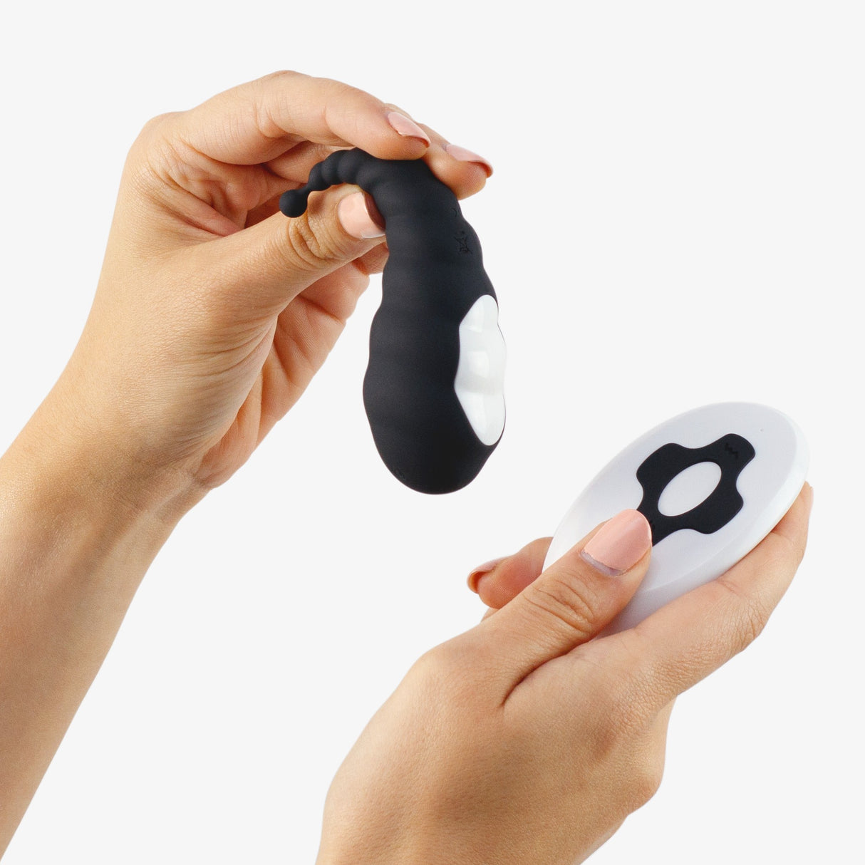 Vibro-Ei Cocoon mit Akku und Fernbedienung Schwarz