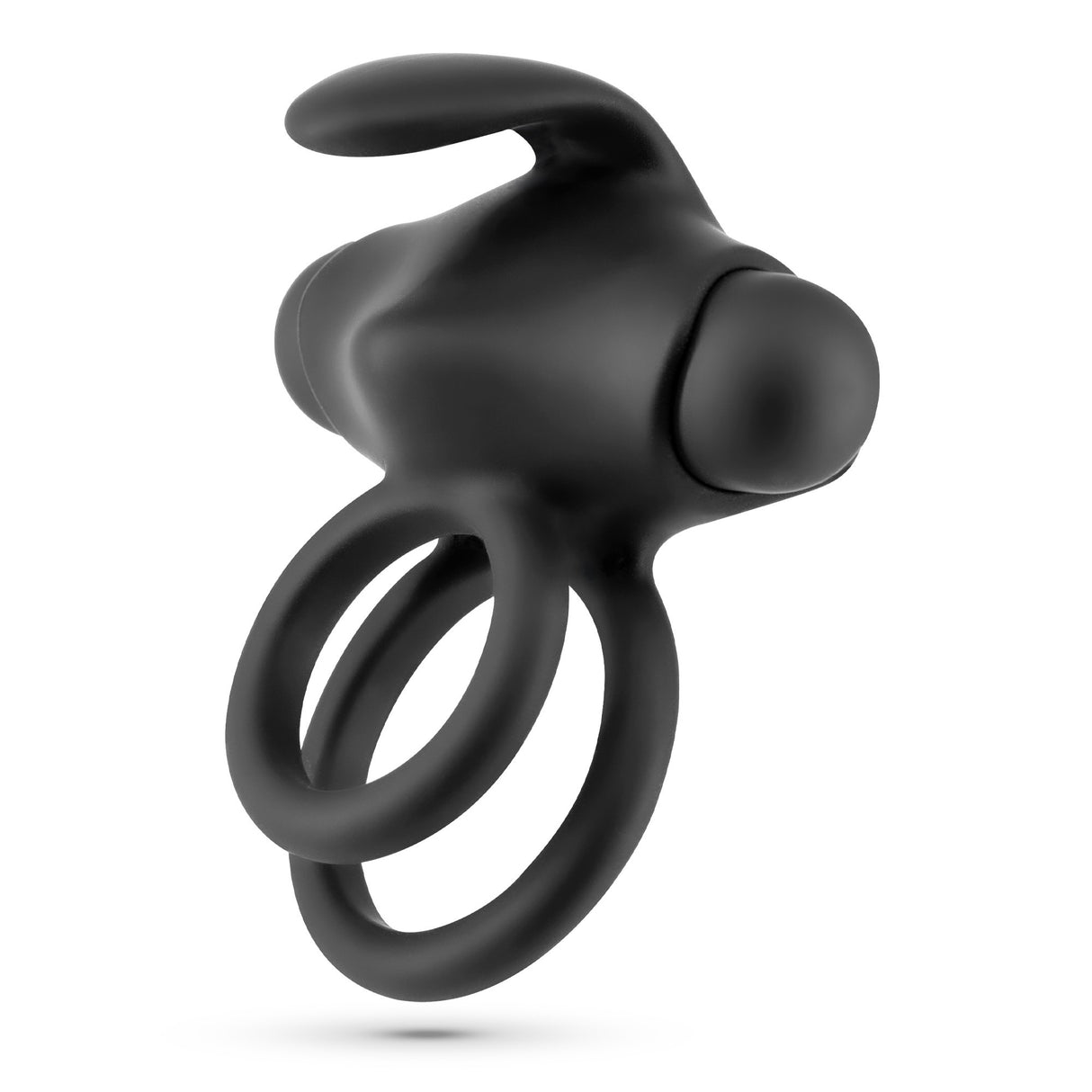 Doppel-Penisring Thumper mit Vibration und Fernbedienung Schwarz