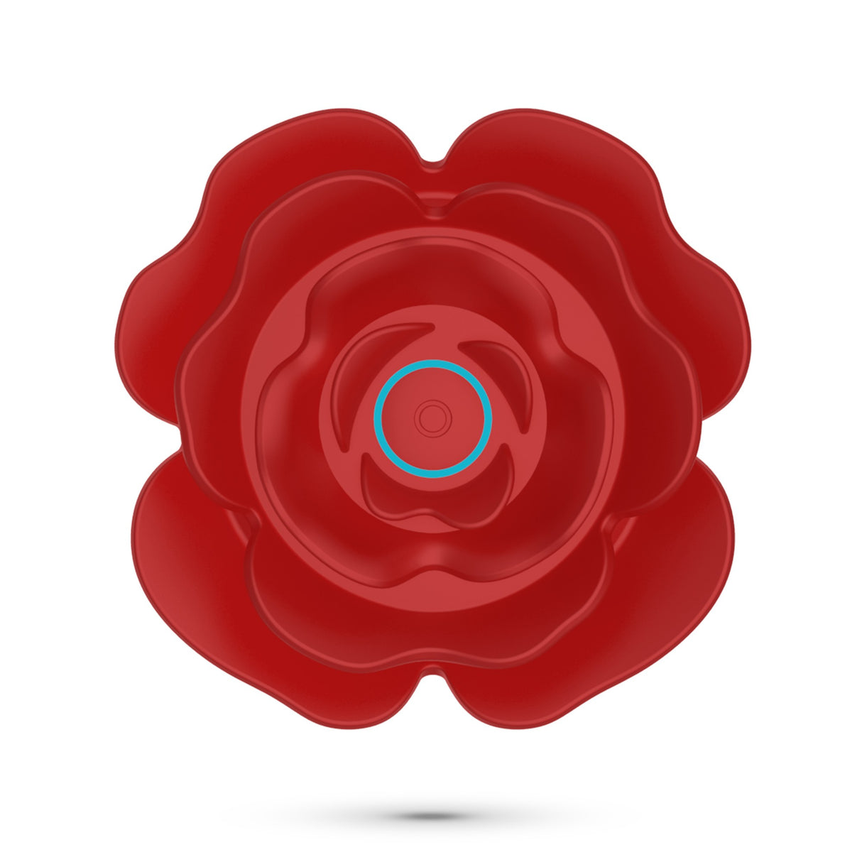 Analplug Rosaline rotierend mit Fernbedienung Rot